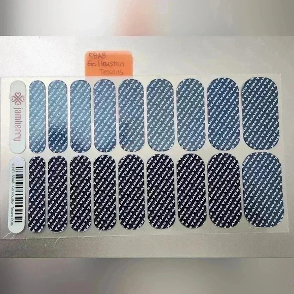 Jamberry Other - Houston Texans nail wraps